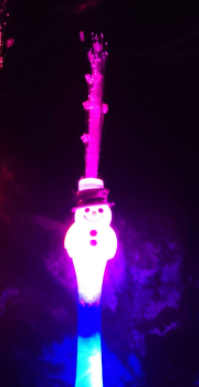 Preview: led.schneemann,glasfaser