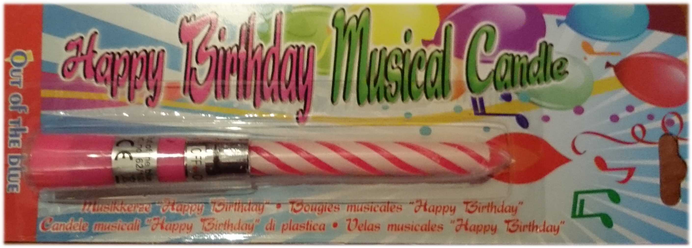 Geburtstagsmusik 1 x Magische Geburtstags German Trendseller® Kerzen mit 