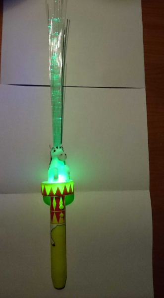 led.glasfaser.pferd.sound