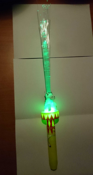 led.glasfaser.pferd.sound