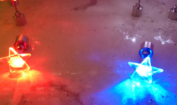 led earring star