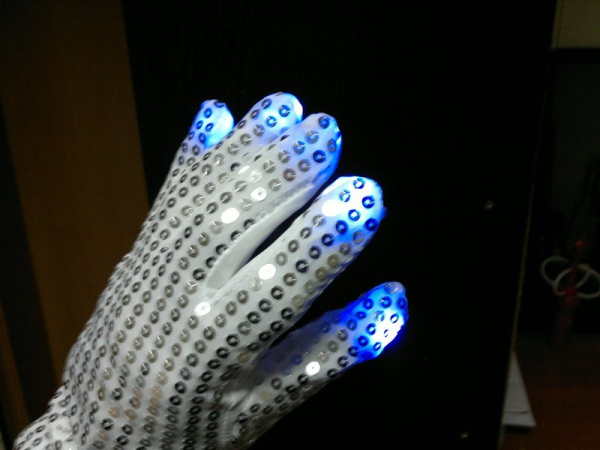 led glove