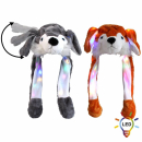 LED wobble beanie wolf rental cuddle hat approx. 60 cm x 20 cm -