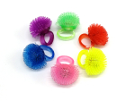 LED FLASHING BLINKENDER LEUCHT FINGER RING Raspberry Lichtring Himbeer blinkt