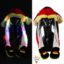 LED wobble beanie germany black red gold rental cuddle hat approx. 60 cm x 20 cm
