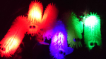 Puffer ball light TRACK 20 cm chenille led flashing ball rubber ..